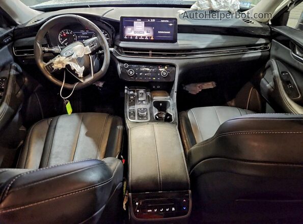 5N1DL1ES3RC339562 2024 INFINITI QX60 White Vista del salpicadero