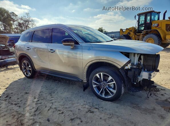 5N1DL1FR0PC354447 2023 INFINITI QX60 Gold Delantero derecho