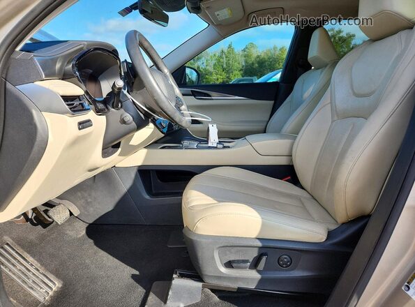 5N1DL1FR0PC354447 2023 INFINITI QX60 Gold Vista interior delantera