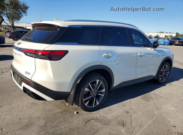 5N1DL1FR0RC344651 2024 INFINITI QX60 White Հետևի աջ