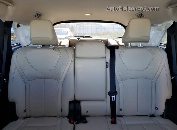 5N1DL1FR0RC344651 2024 INFINITI QX60 White Հետևի նստատեղերի տեսք