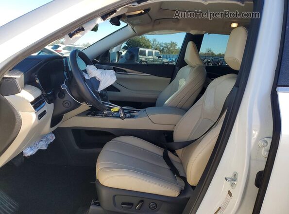 5N1DL1FR0RC344651 2024 INFINITI QX60 White Սալոնի դիմացի տեսք