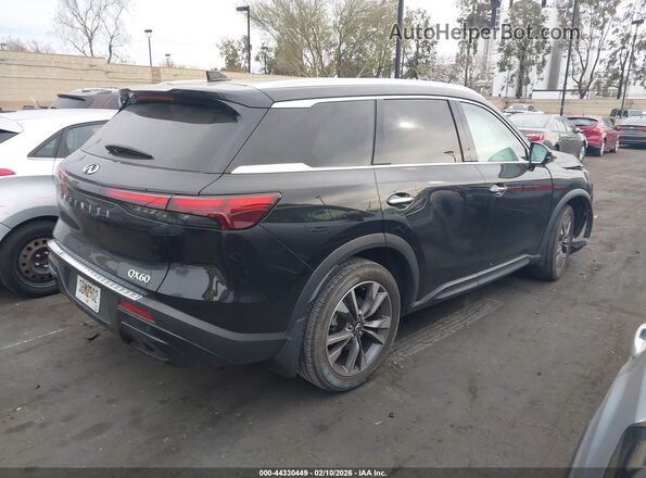 5N1DL1FR3PC356662 2023 INFINITI QX60 Черный Задняя правая четверть