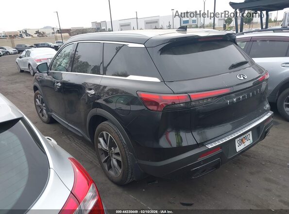 5N1DL1FR3PC356662 2023 INFINITI QX60 Черный Задняя левая четверть