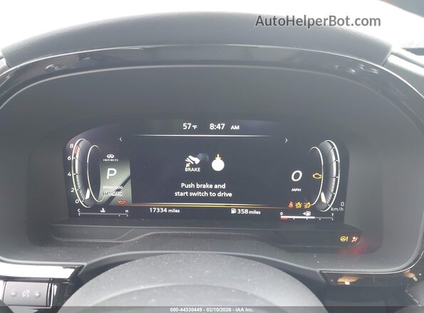 5N1DL1FR3PC356662 2023 INFINITI QX60 Черный Вид задних сидений