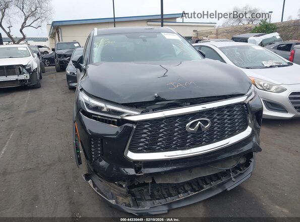 5N1DL1FR3PC356662 2023 INFINITI QX60 Черный Вид спереди
