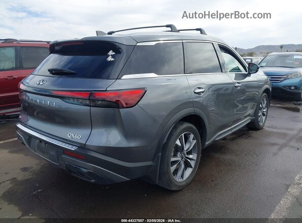 5N1DL1FS3RC344050 2024 INFINITI QX60 Серый Задняя правая четверть