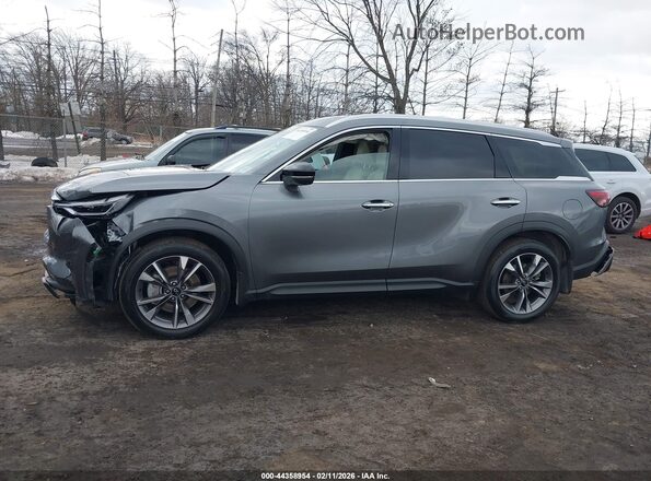 5N1DL1FS4RC351640 2024 INFINITI QX60 Gray სალონის 360-გრადუსიანი ხედი