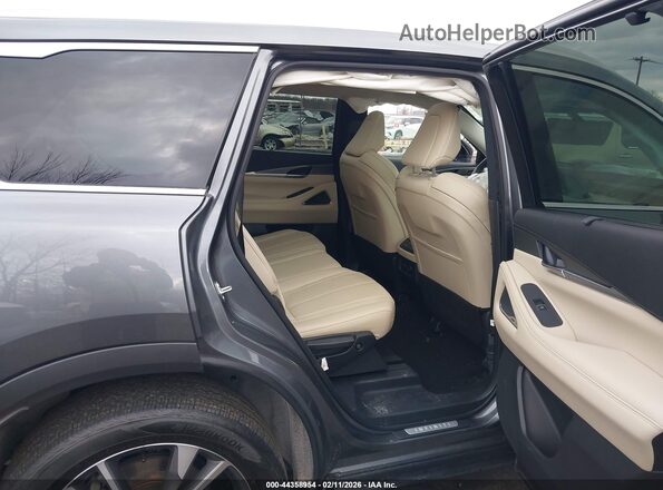 5N1DL1FS4RC351640 2024 INFINITI QX60 Gray VIN კოდის სტიკერის ხედი