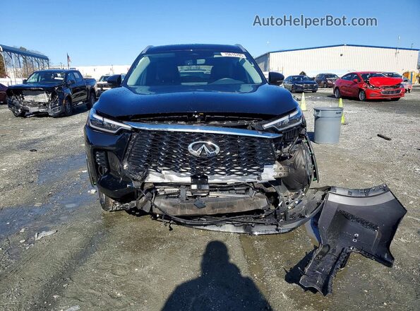 5N1DL1FS6PC356545 2023 INFINITI QX60 Black Vista frontal