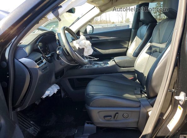 5N1DL1FS6PC356545 2023 INFINITI QX60 Black Vista interior delantera