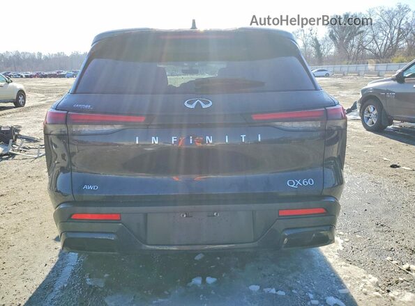 5N1DL1FS6PC356545 2023 INFINITI QX60 Black Vista trasera