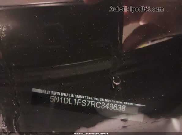 5N1DL1FS7RC349638 2024 INFINITI QX60 Black Engine compartment view
