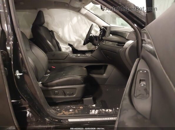 5N1DL1FS7RC349638 2024 INFINITI QX60 Black Front interior view