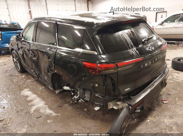 5N1DL1FS7RC349638 2024 INFINITI QX60 Black Rear left