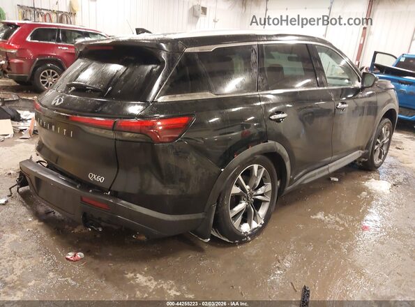 5N1DL1FS7RC349638 2024 INFINITI QX60 Black Rear right