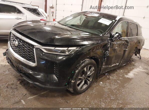 5N1DL1FS7RC349638 2024 INFINITI QX60 Black Front left