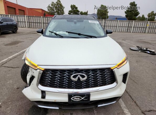 5N1DL1GS2PC364656 2023 INFINITI QX60 White წინა ხედი