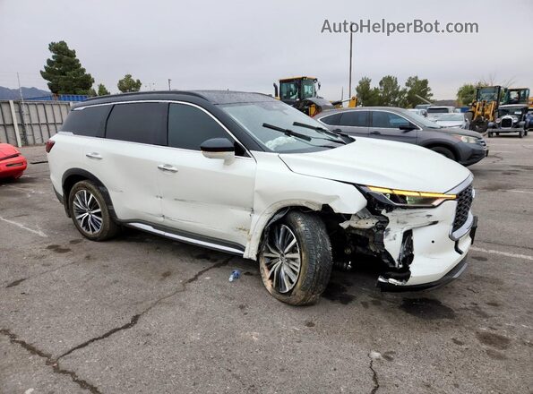 5N1DL1GS2PC364656 2023 INFINITI QX60 White წინა მარჯვენა