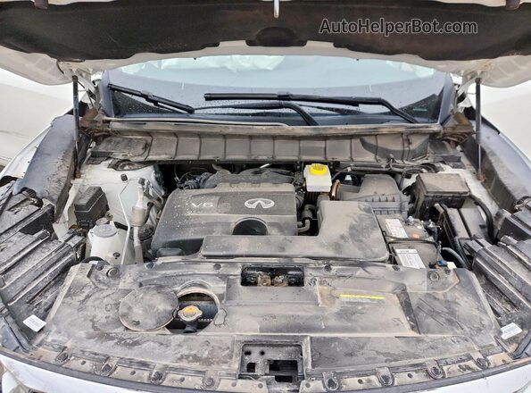 5N1DL1GS2PC364656 2023 INFINITI QX60 White ძრავის განყოფილების ხედი