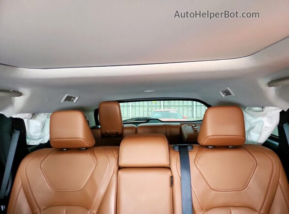 5N1DL1GS2PC364656 2023 INFINITI QX60 White უკანა სავარძლების ხედი