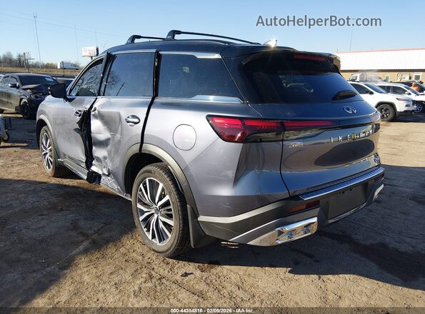 5N1DL1HT4NC339455 2022 INFINITI QX60 Silver Tył lewy