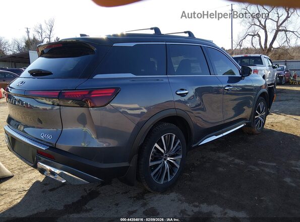 5N1DL1HT4NC339455 2022 INFINITI QX60 Silver Tył prawy