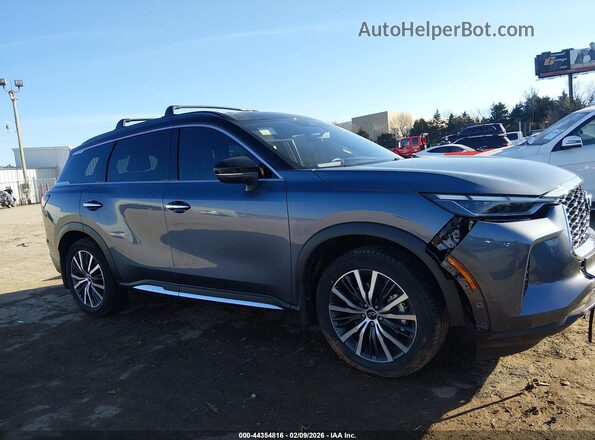 5N1DL1HT4NC339455 2022 INFINITI QX60 Silver Widok wnętrza 360 stopni