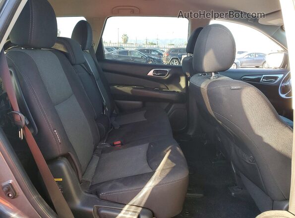 5N1DR2BN5LC601916 2020 NISSAN PATHFINDER Gray Widok wnętrza z tyłu