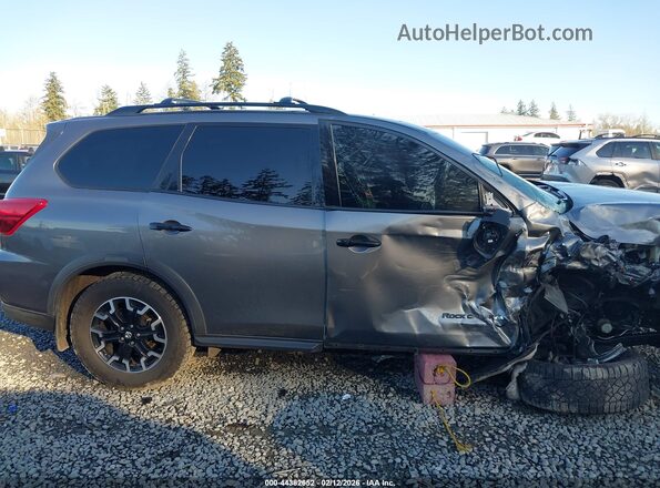 5N1DR2CM1LC624969 2020 NISSAN PATHFINDER Gray Rear interior view