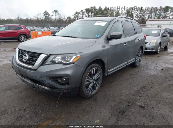 5N1DR2DN5LC583821 2020 NISSAN PATHFINDER Gray Przód lewy