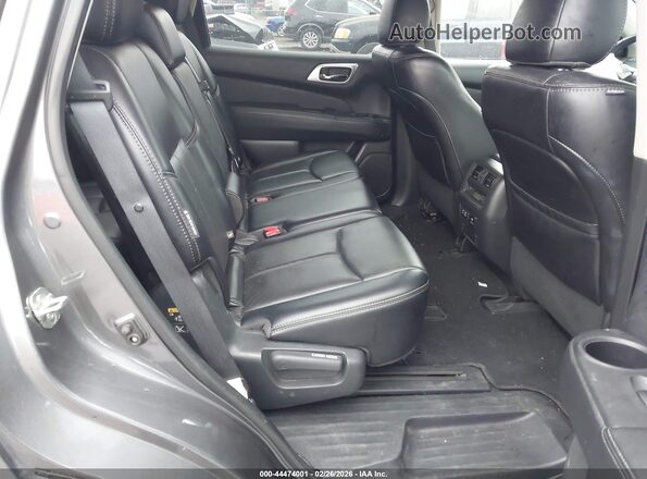 5N1DR2DN5LC583821 2020 NISSAN PATHFINDER Gray Widok naklejki z numerem VIN