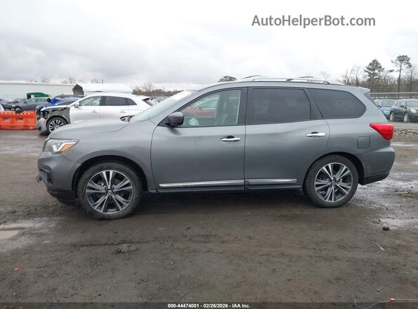 5N1DR2DN5LC583821 2020 NISSAN PATHFINDER Gray Widok wnętrza 360 stopni