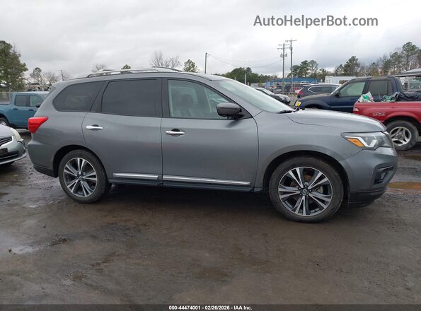 5N1DR2DN5LC583821 2020 NISSAN PATHFINDER Gray Widok wnętrza z tyłu