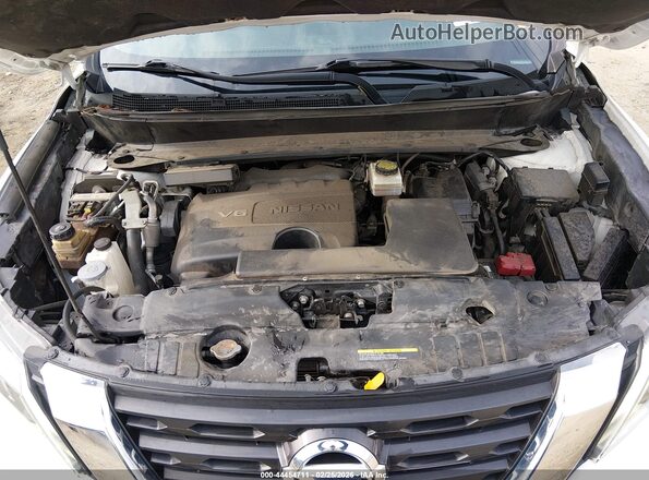 5N1DR2MM0KC637046 2019 NISSAN PATHFINDER Белый Вид сзади