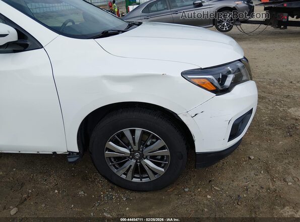 5N1DR2MM0KC637046 2019 NISSAN PATHFINDER Белый Вид спереди