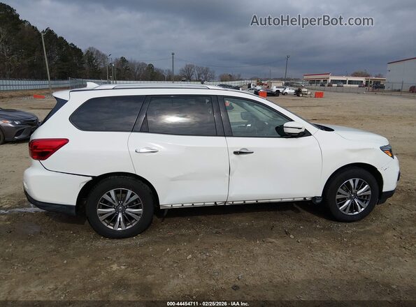 5N1DR2MM0KC637046 2019 NISSAN PATHFINDER Белый Вид задней части салона