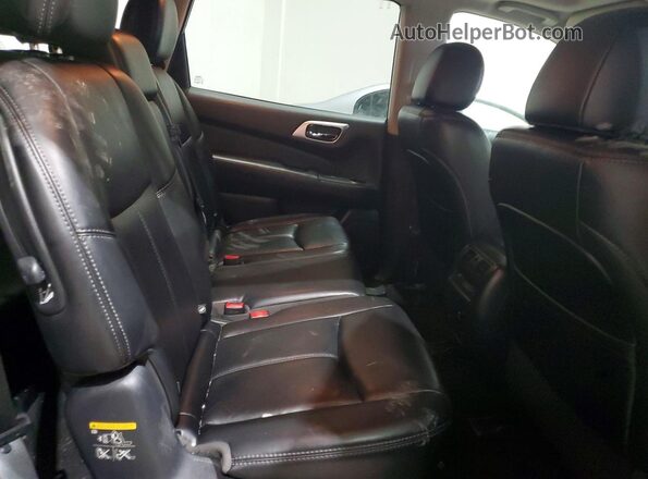 5N1DR2MM1HC632091 2017 NISSAN PATHFINDER Blue Rear interior view