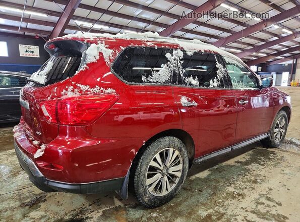 5N1DR2MM2JC665557 2018 NISSAN PATHFINDER Red Tył prawy