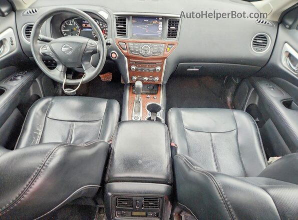 5N1DR2MM3HC620508 2017 NISSAN PATHFINDER Gray Vista del salpicadero