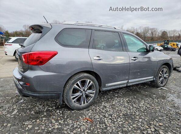 5N1DR2MM3HC620508 2017 NISSAN PATHFINDER Gray Trasero derecho