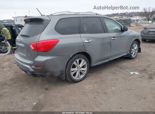 5N1DR2MM3JC658312 2018 NISSAN PATHFINDER Gray Tył prawy