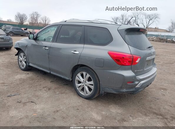 5N1DR2MM3JC658312 2018 NISSAN PATHFINDER Gray Tył lewy