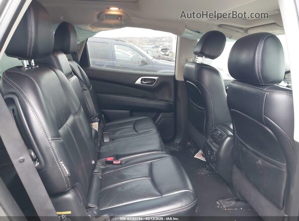 5N1DR2MM3JC658312 2018 NISSAN PATHFINDER Gray Widok naklejki z numerem VIN