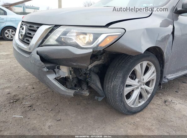 5N1DR2MM3JC658312 2018 NISSAN PATHFINDER Gray Widok z przodu