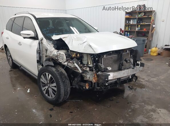 5N1DR2MM3KC580499 2019 NISSAN PATHFINDER White Դիմացի տեսք