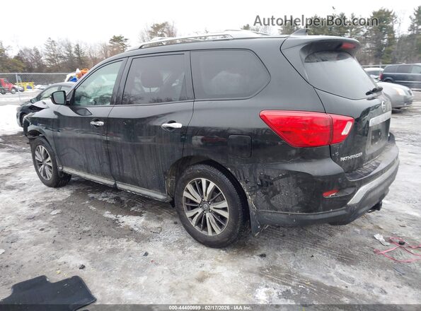 5N1DR2MM3KC593981 2019 NISSAN PATHFINDER Black Հետևի ձախ