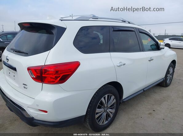 5N1DR2MM4KC620122 2019 NISSAN PATHFINDER White Задня права чверть