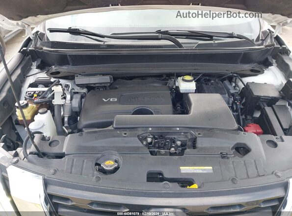 5N1DR2MM4KC620122 2019 NISSAN PATHFINDER White Вид ззаду