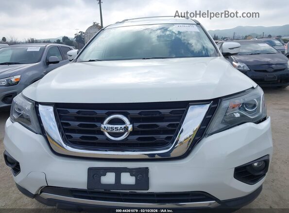 5N1DR2MM4KC620122 2019 NISSAN PATHFINDER White Вид спереду